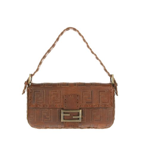 brown fendi baguette|fendi baguette gebraucht.